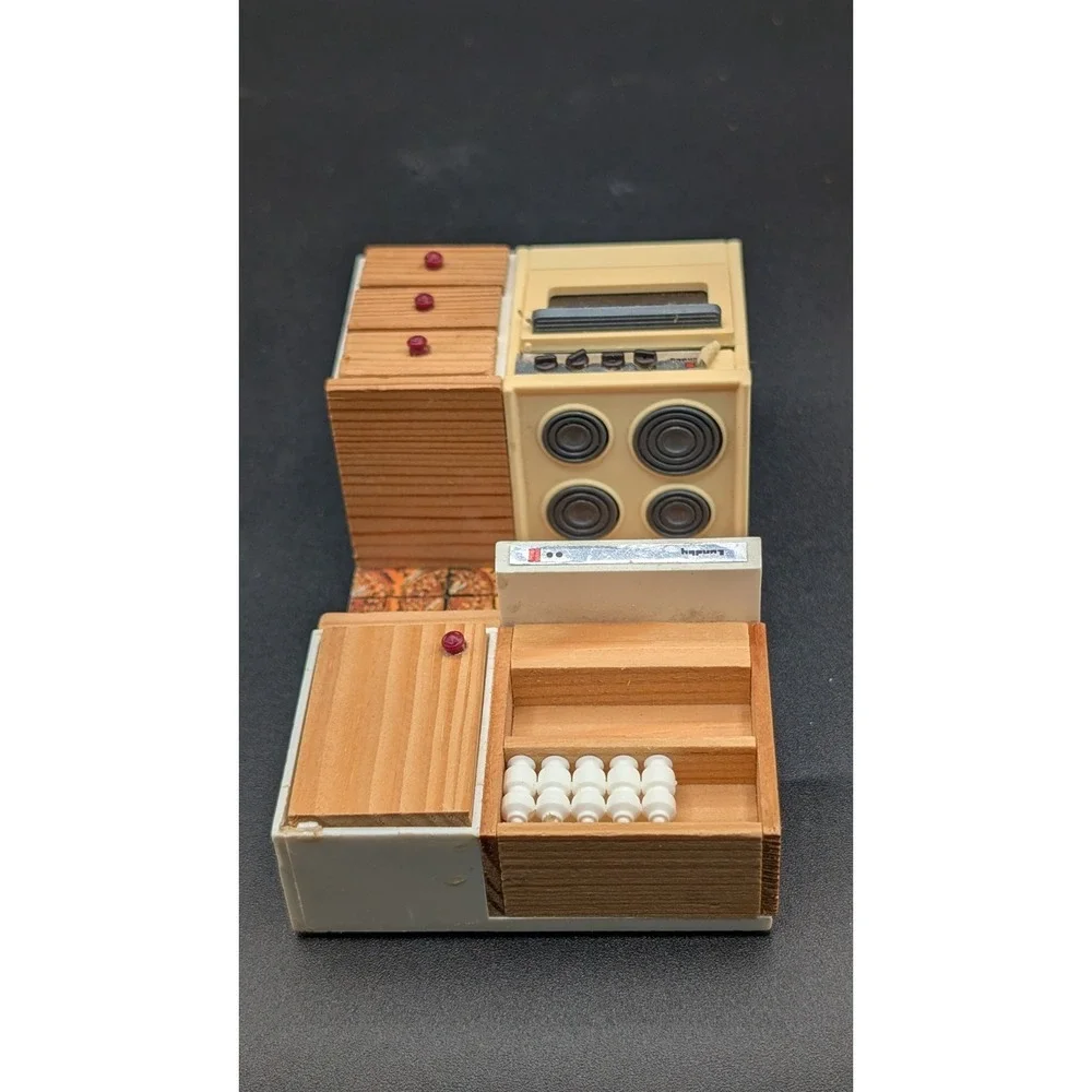 Vintage Continental 2531 Cooker Unit Lundby Dollhouse Sweden